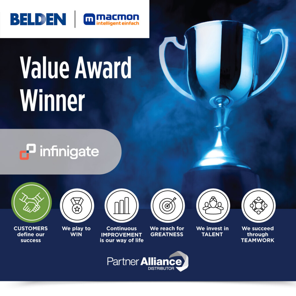 Belden Macmon Distributor Award 2024