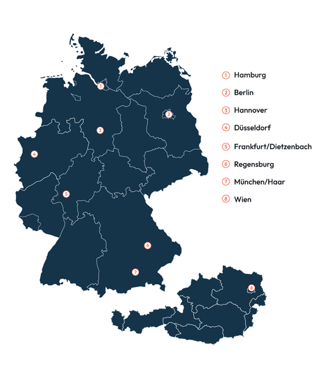 Schulungsorte Training