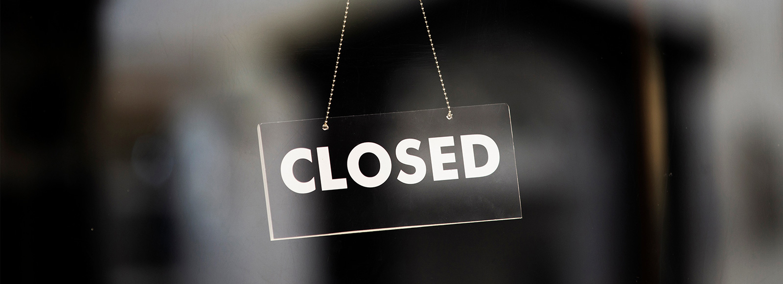 shop closed