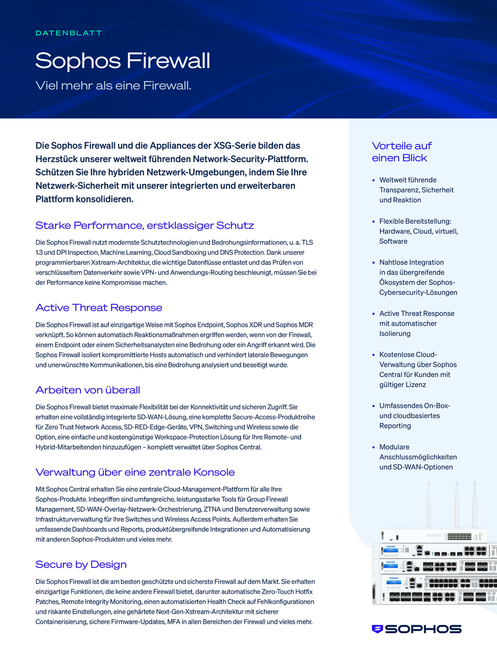 Vorschau des Sophos HWaaS Datasheets