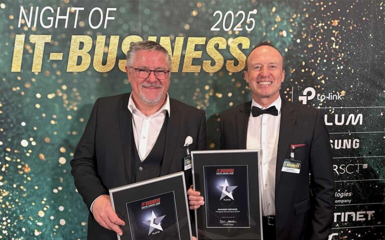 IT-Business Awards. 2x Platin für Infinigate.