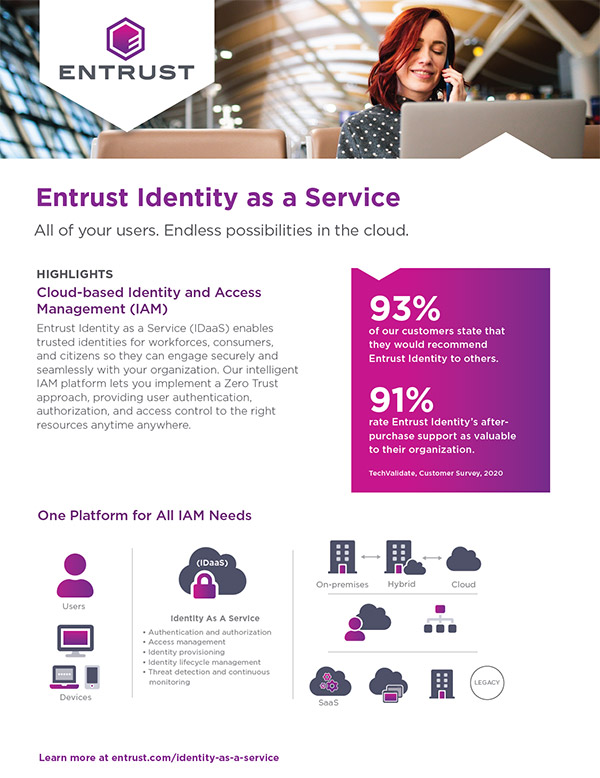 Entrust IaaS