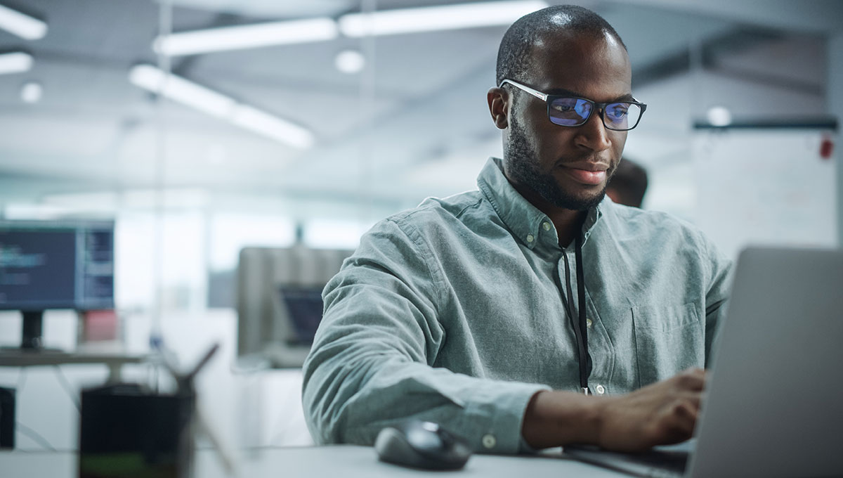 cyber security worker