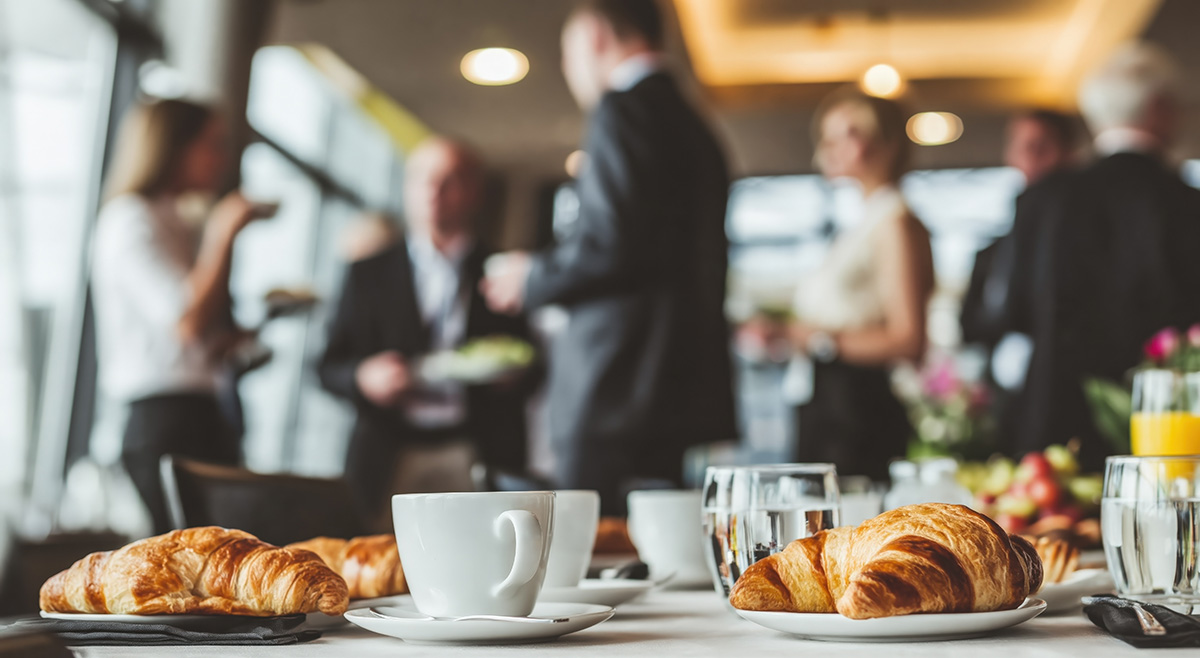 corporate breakfast