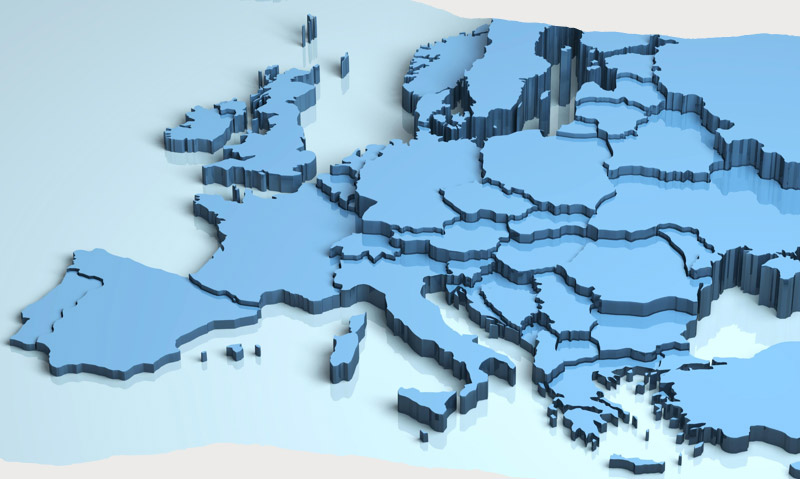 Europe karta