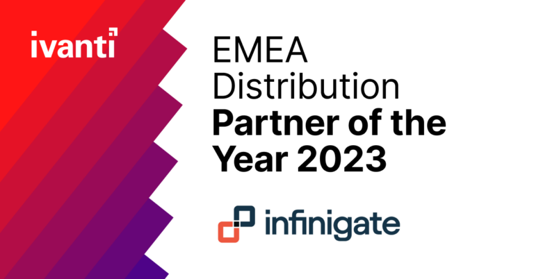 EMEA Distribution Partner of the Year in Ivanti’s 2023 Partner of the Year Awards