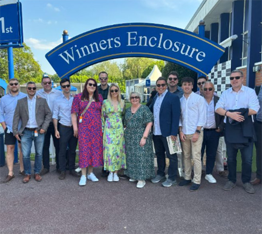 Winners enclosure