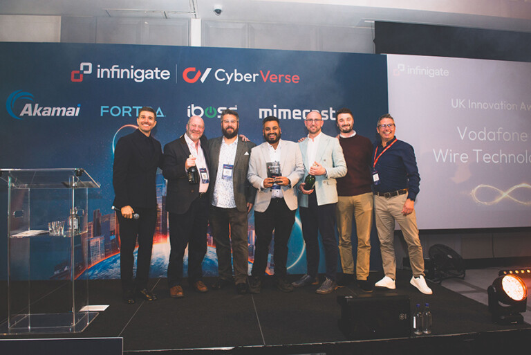 UK Innovation Award -Vodafone and Wire Technologies