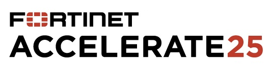 Fortinet Accelerate 2025 logo