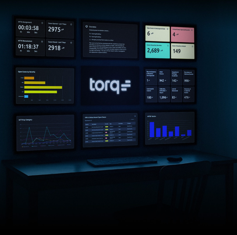 Torq dashboard